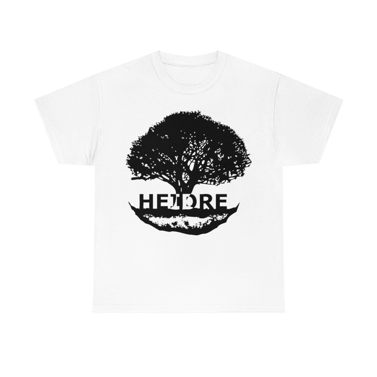 Heidre Logo (Black) Short Sleeve Tshirt (5000)