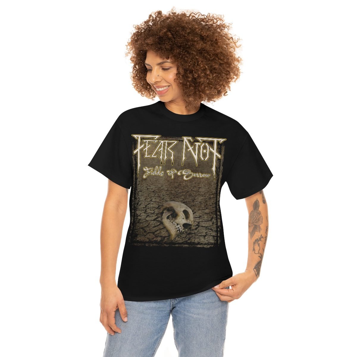 Fear Not – Fields of Sorrow Skull Short Sleeve Tshirt (5000)