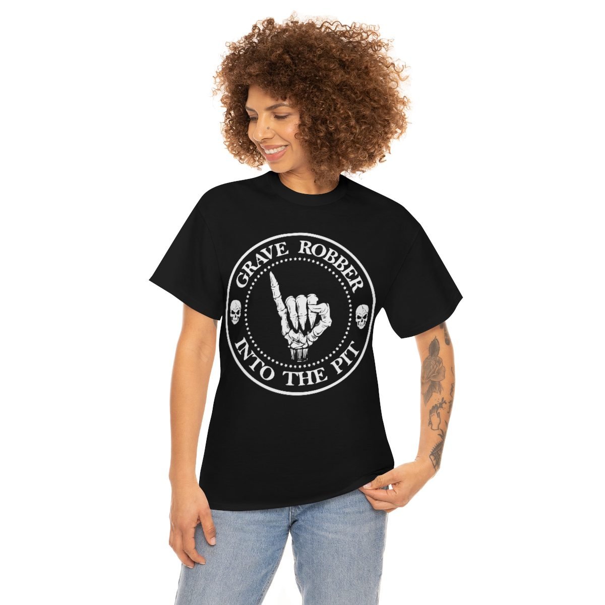 Grave Robber Into The Pit Short Sleeve Tshirt (5000)