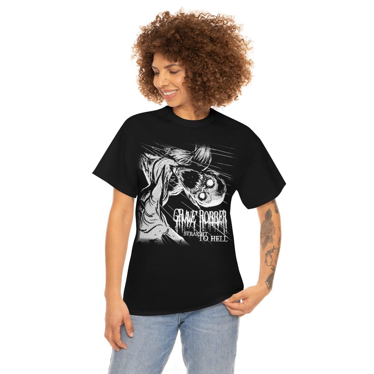 Grave Robber – Straight to Hell Short Sleeve Tshirt (5000)