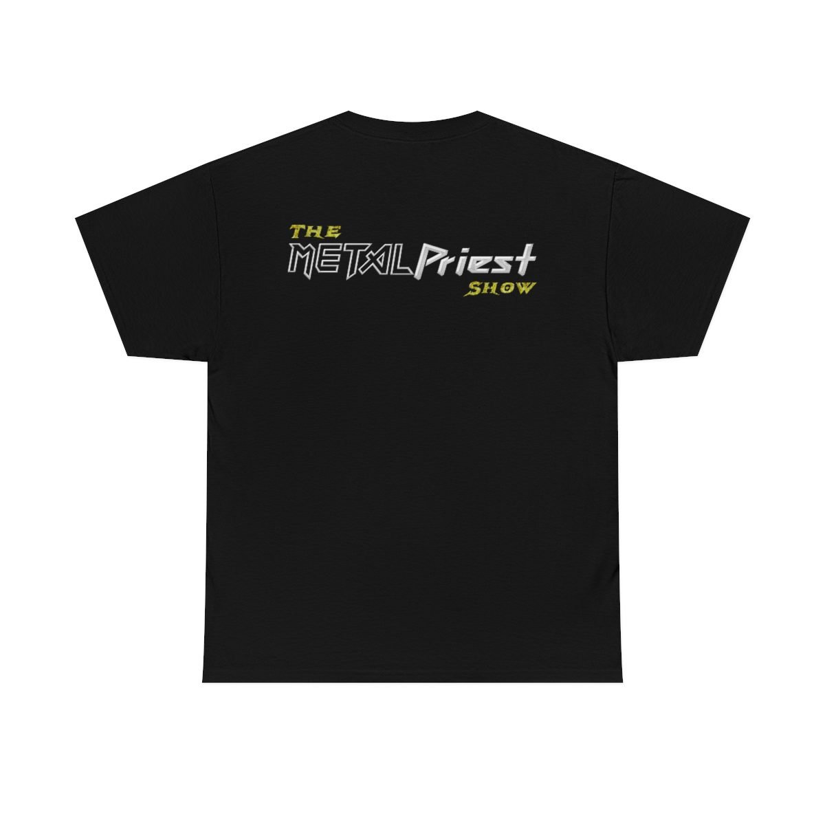 The Metal Priest Show Dbl Sided Short Sleeve T-shirt (5000D)
