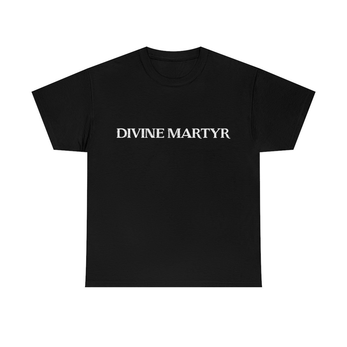 Divine Martyr Logo and Circle Short Sleeve Tshirt (5000D)
