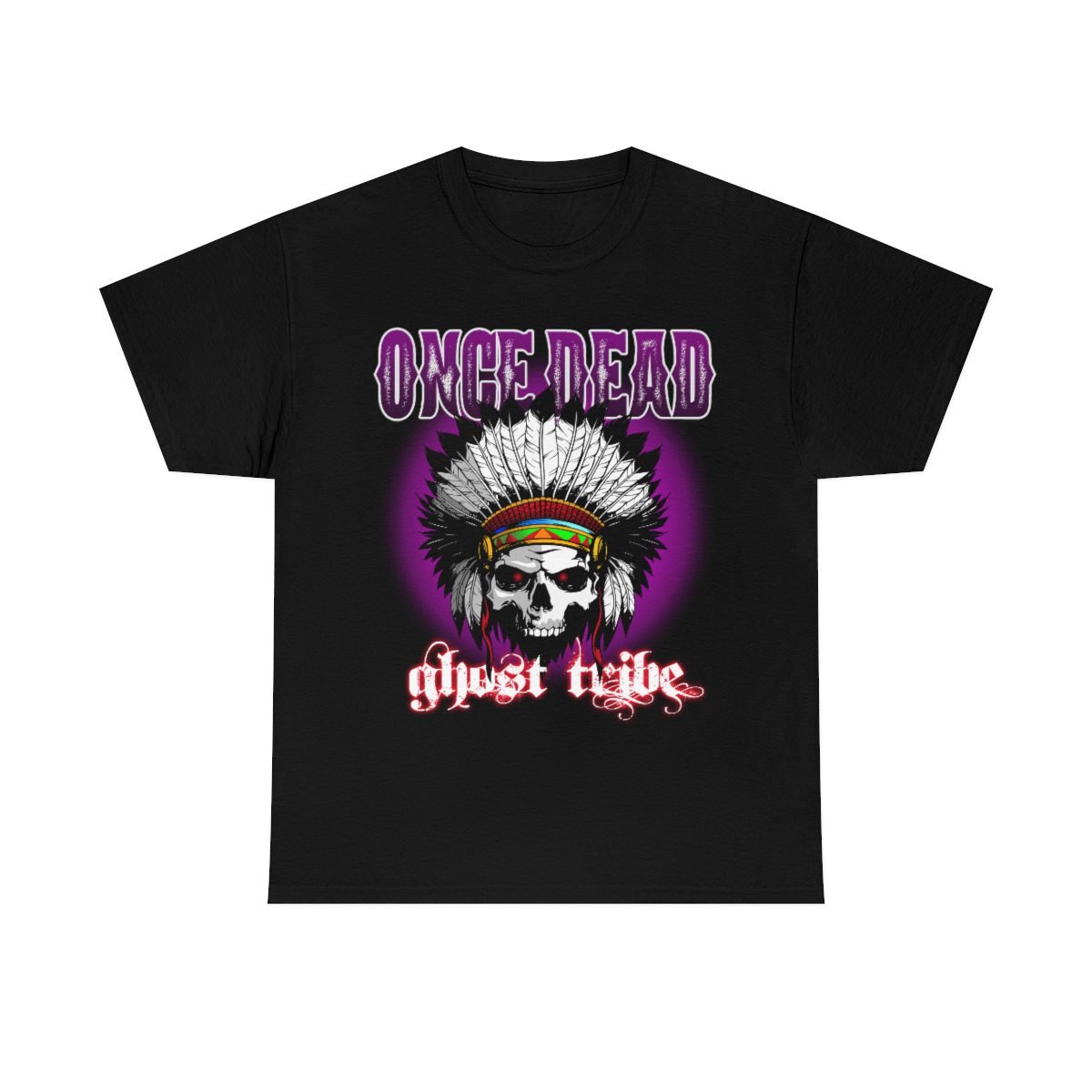 Once Dead – Ghost Tribe Logo Short Sleeve Tshirt (5000D)