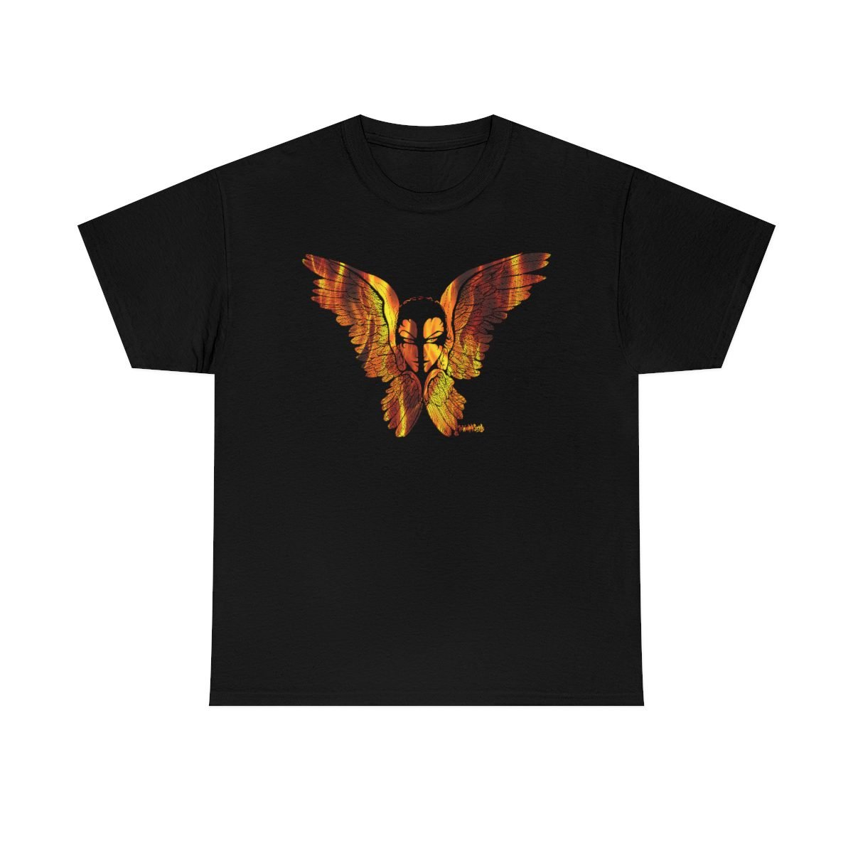 The Seraphim Flames Version by The Wounded Society Short Sleeve Tshirt