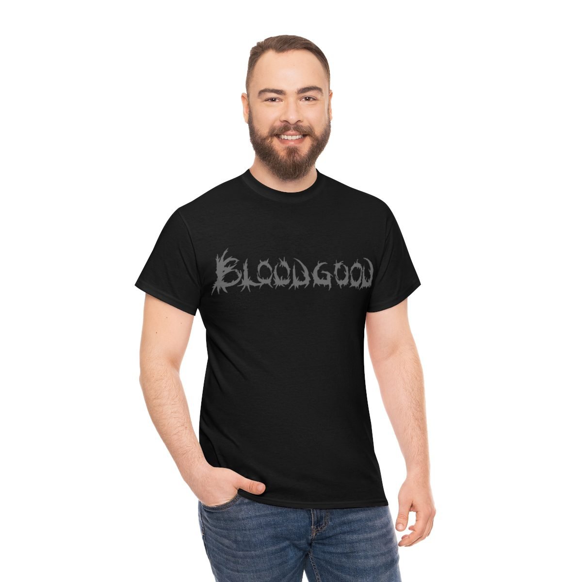 Bloodgood Grey Logo Short Sleeve Tshirt