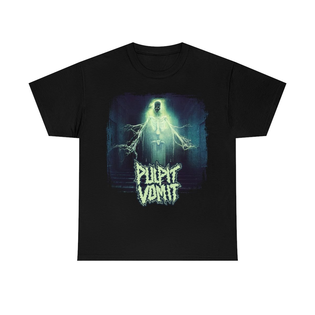 Pulpit Vomit (The Charon Collective) Short Sleeve Tshirt (5000)