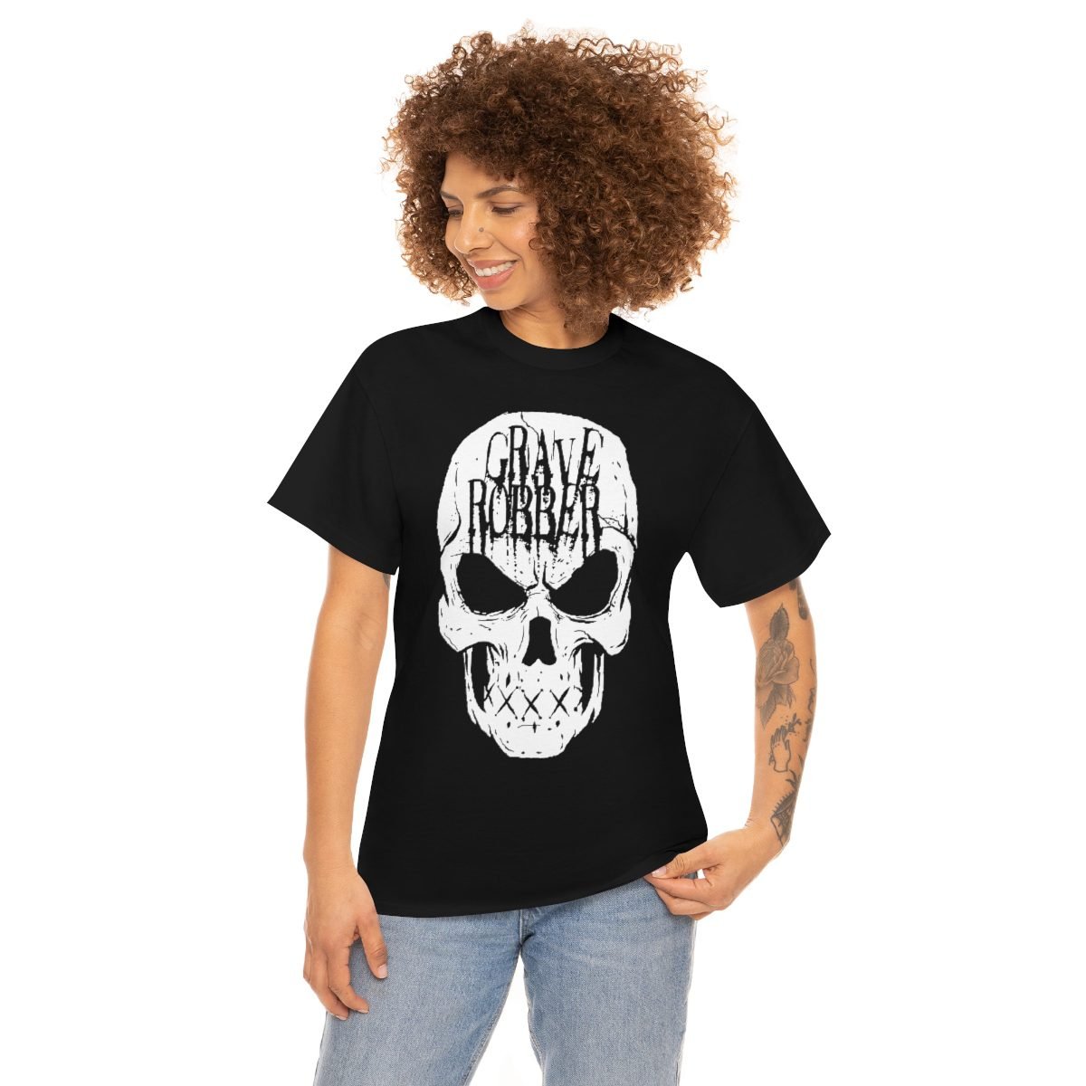 Grave Robber Skull Short Sleeve Tshirt (5000)