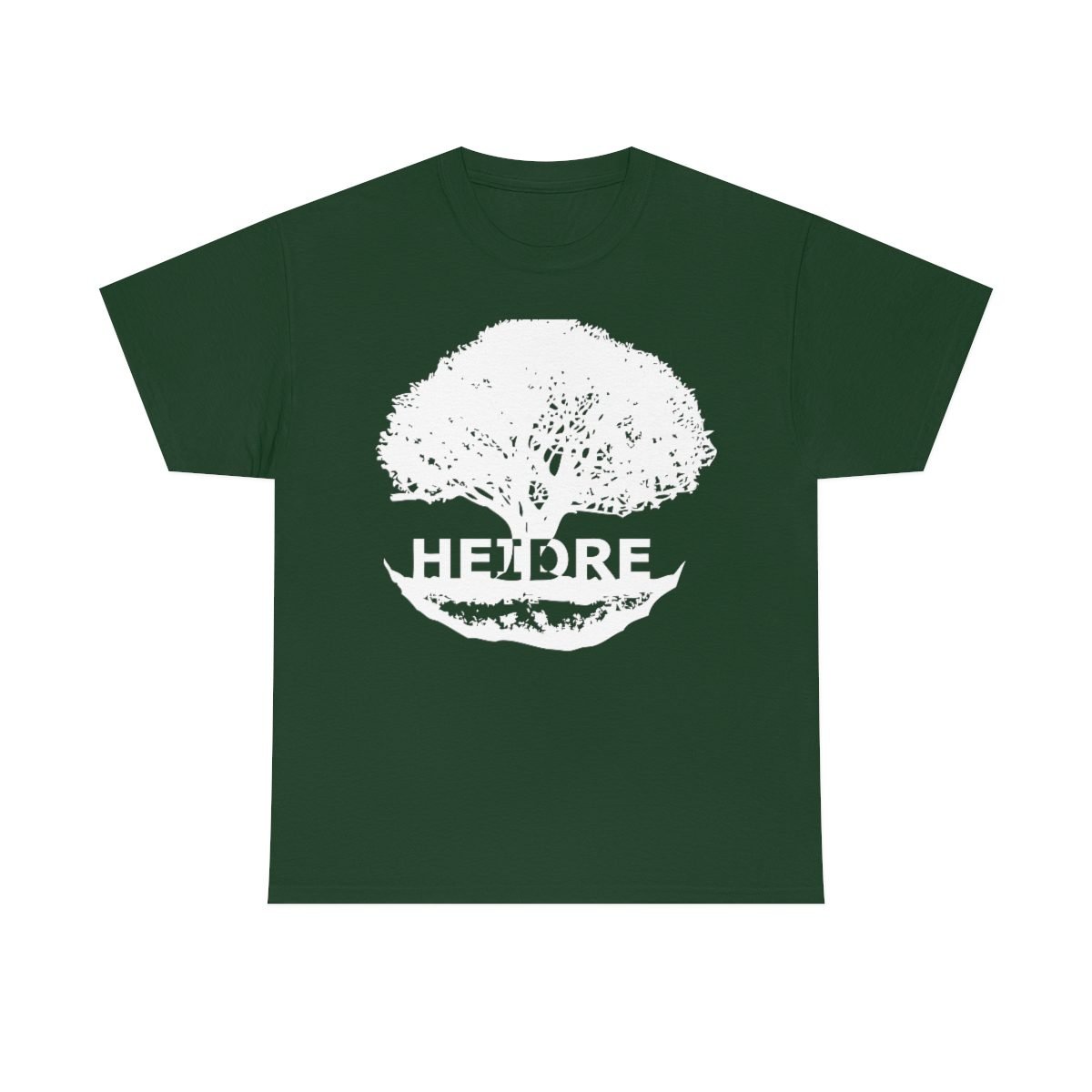 Heidre Logo (White) Short Sleeve Tshirt (5000)