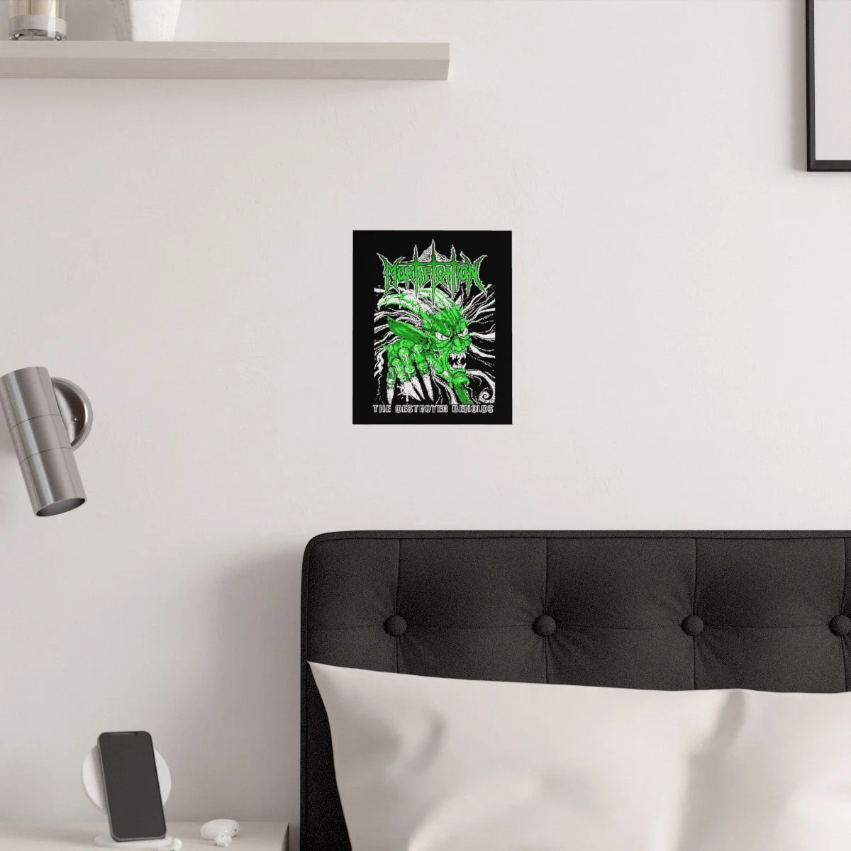 Mortification The Destroyer Beholds (Green) Posters - Image 2