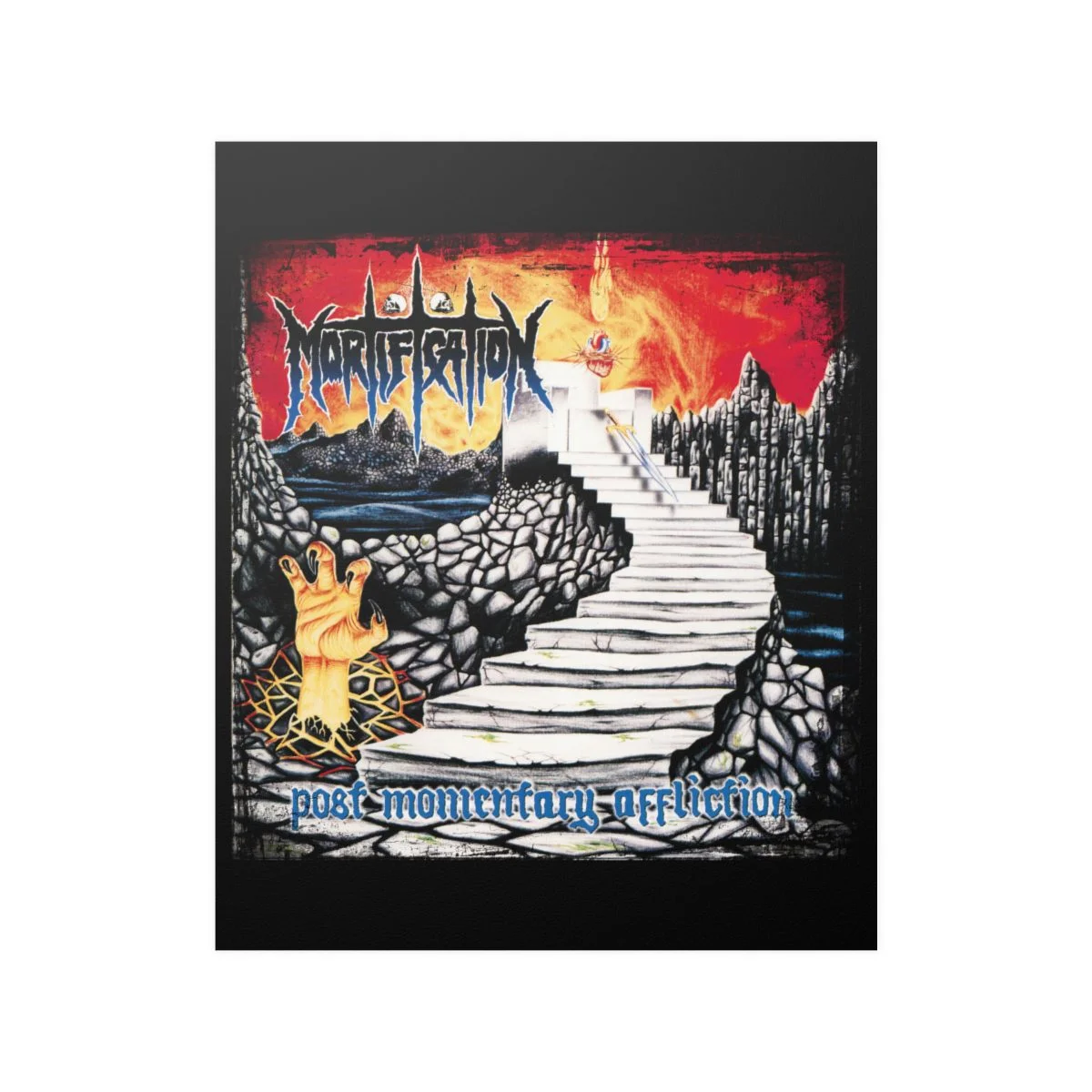 Mortification Post Momentary Affliction Posters