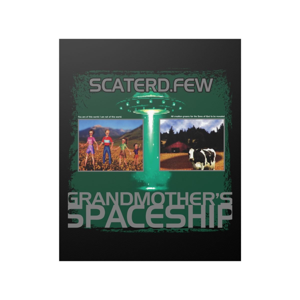 Scaterd Few – Grandmother’s Spaceship (Light) Posters