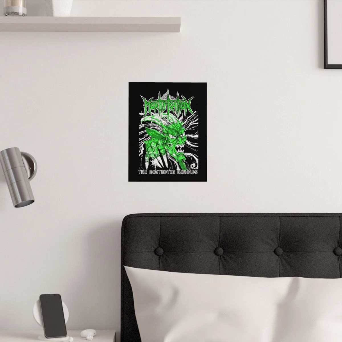 Mortification The Destroyer Beholds (Green) Posters - Image 5