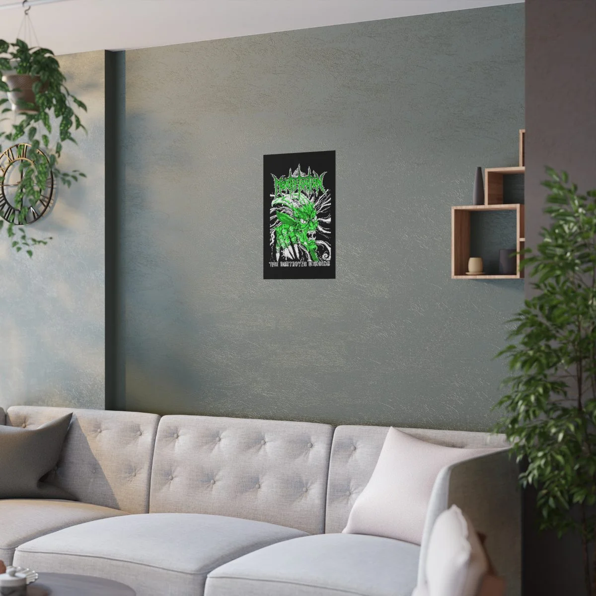 Mortification The Destroyer Beholds (Green) Posters - Image 9