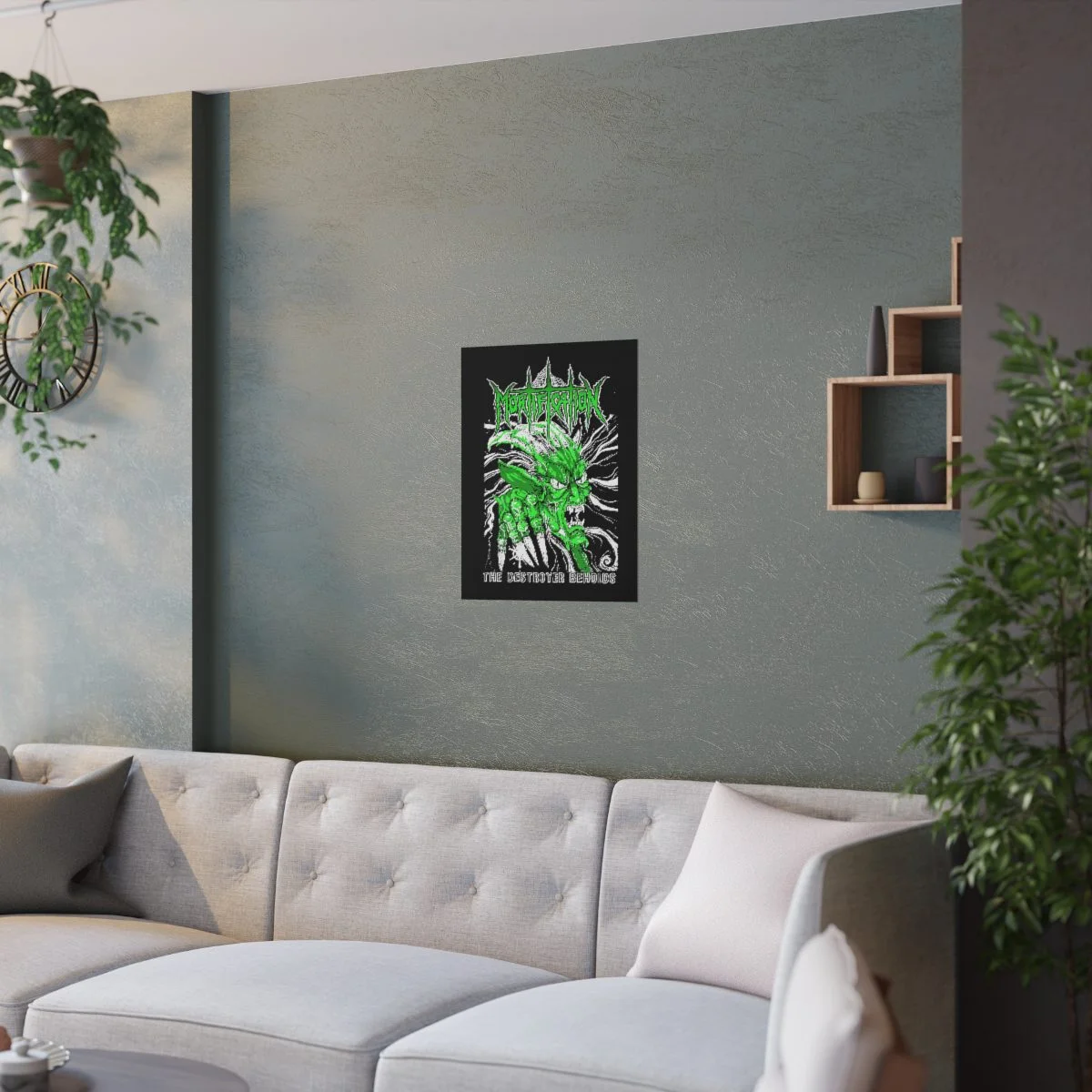 Mortification The Destroyer Beholds (Green) Posters - Image 12