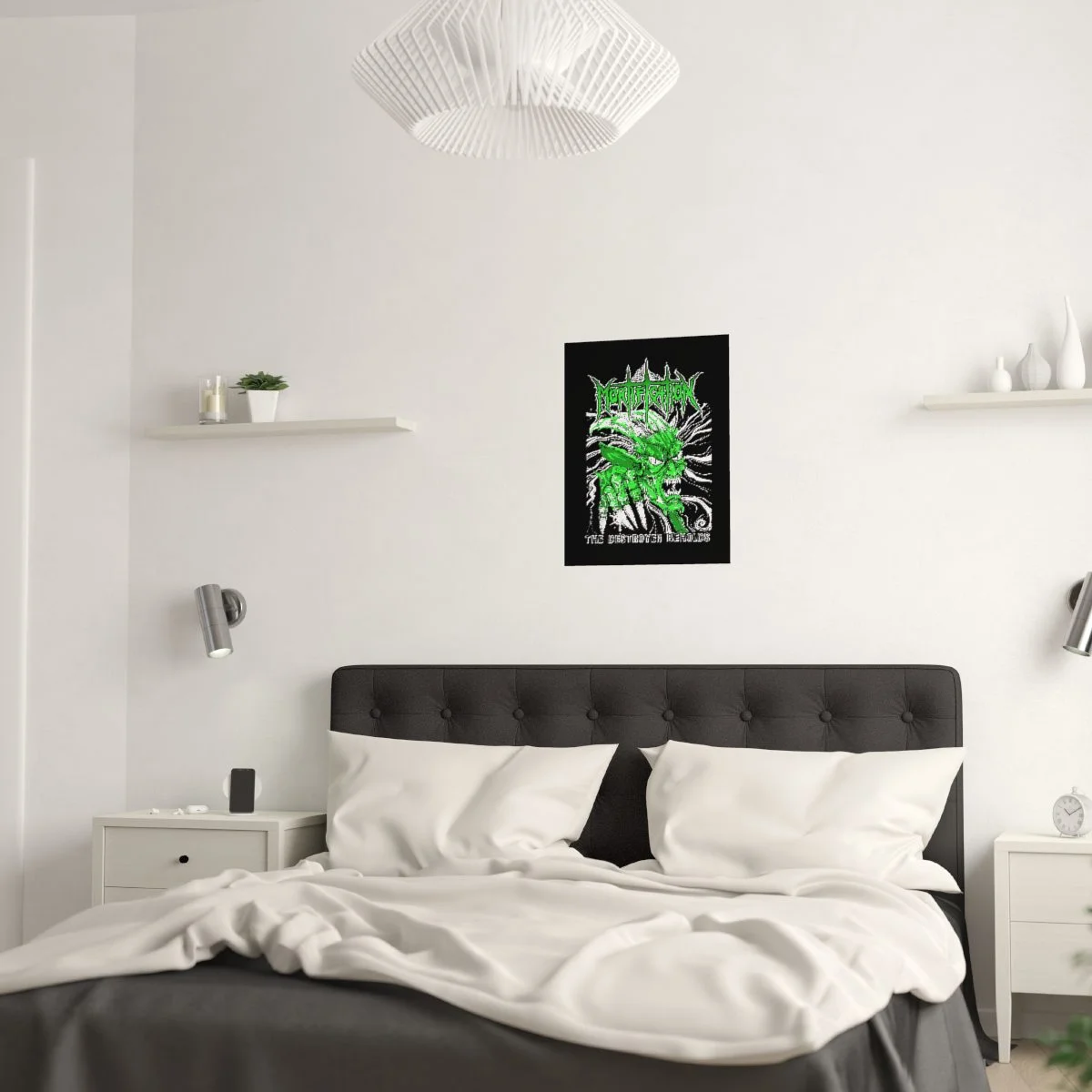 Mortification The Destroyer Beholds (Green) Posters - Image 14