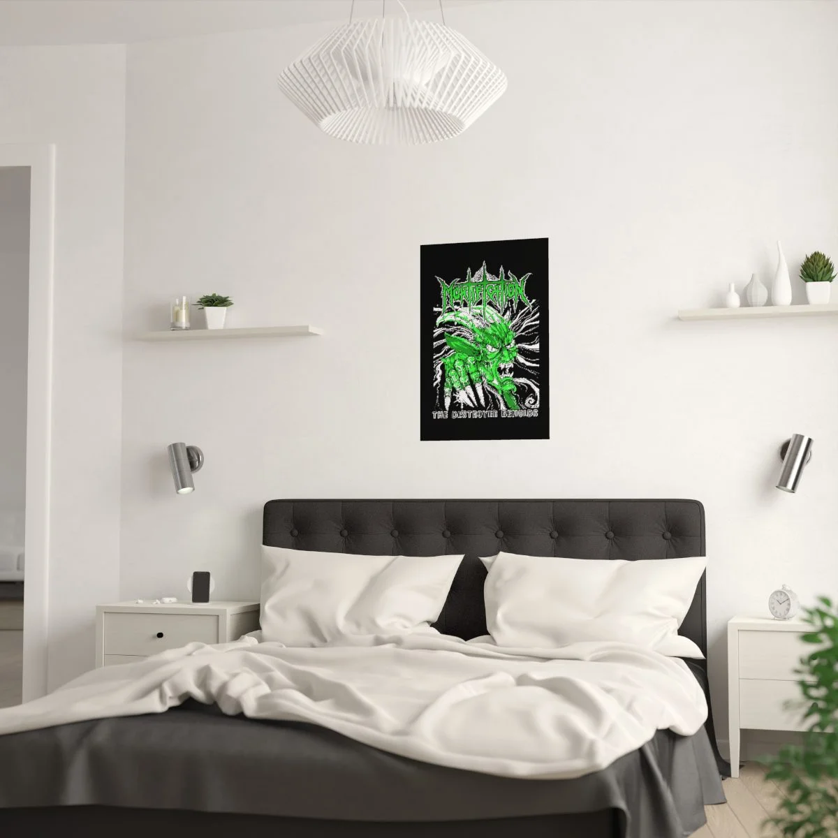 Mortification The Destroyer Beholds (Green) Posters - Image 17