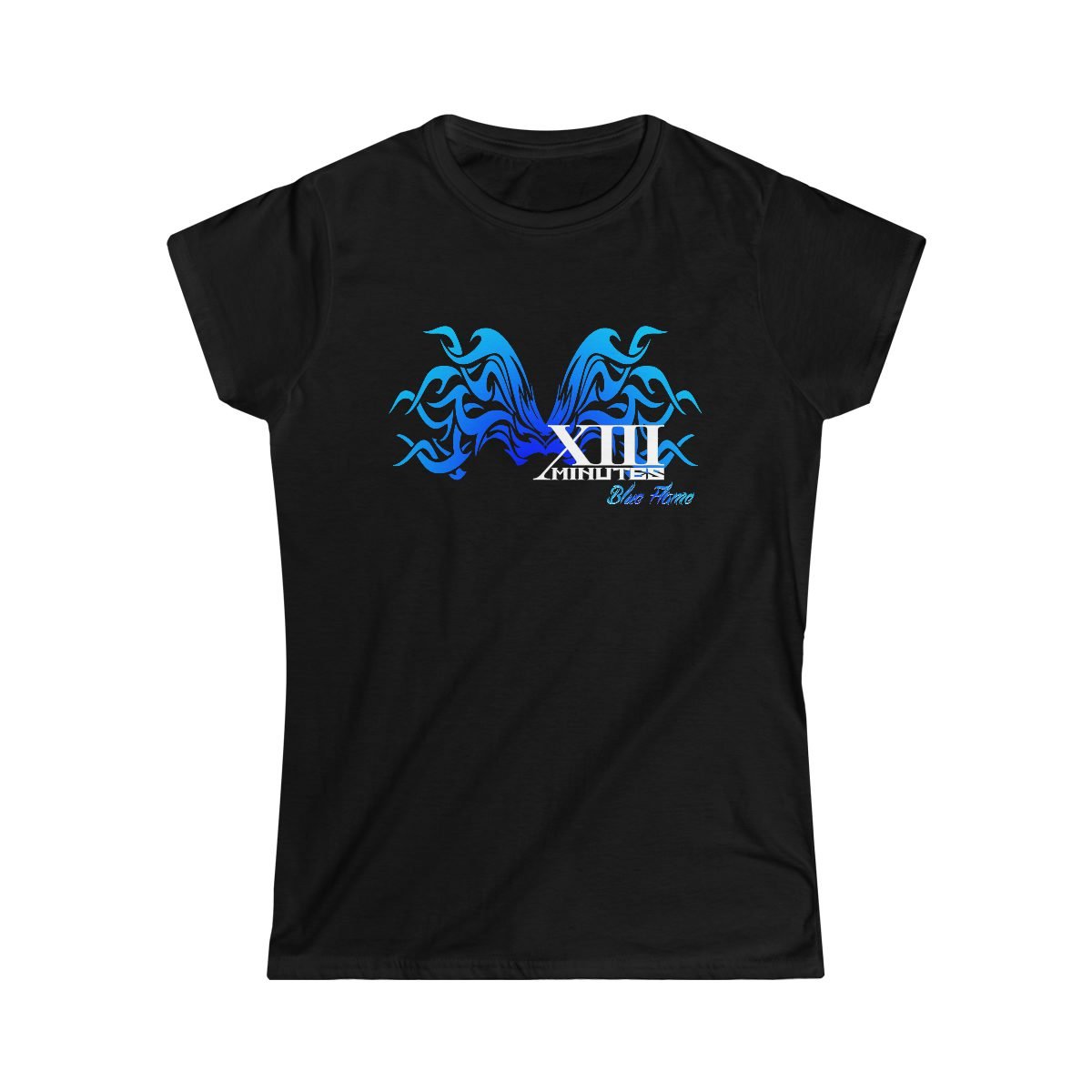 XIII Minutes – Blue Flame Women’s Short Sleeve Tshirt 64000L