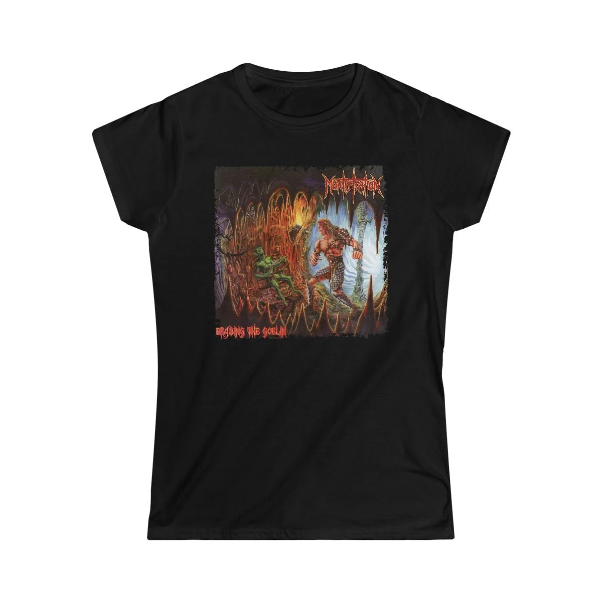 Mortification - Erasing The Goblin Cavern Edition Women's Short Sleeve Tshirt