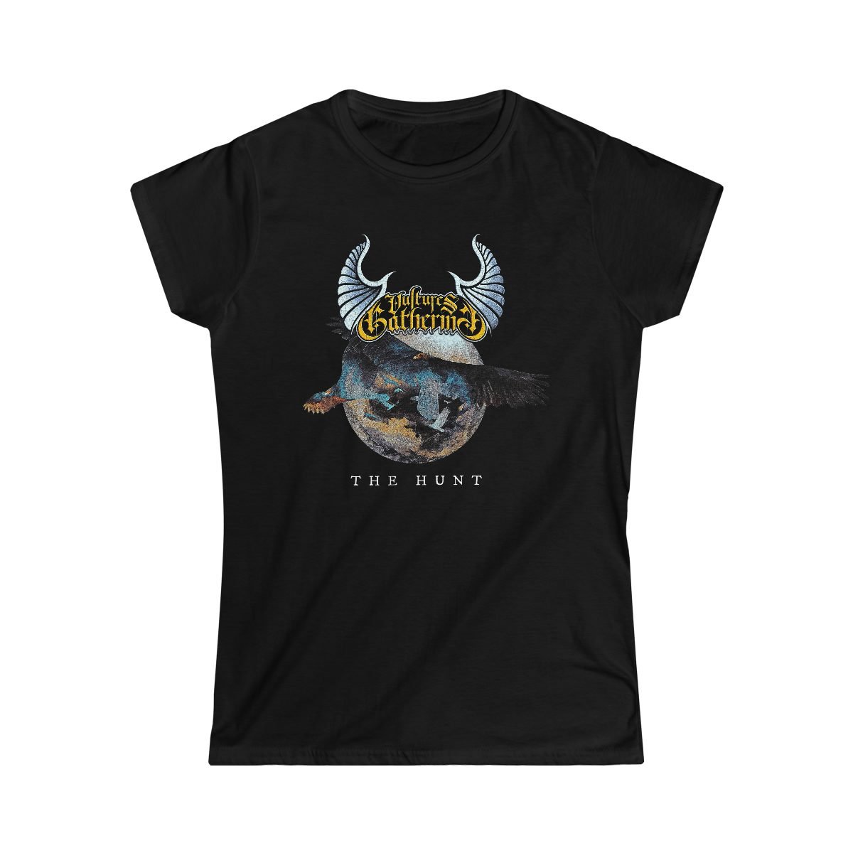 Vultures Gathering – The Hunt (Globe) Women’s Short Sleeve Tshirt 64000L