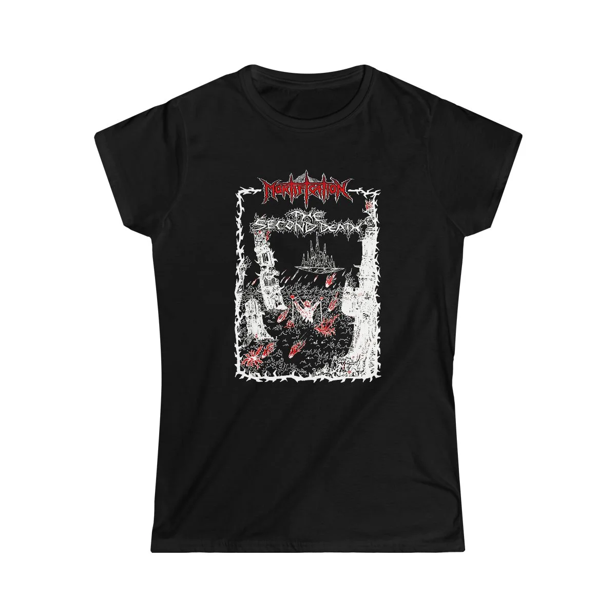 Mortification - The Second Death Women's Short Sleeve Tshirt