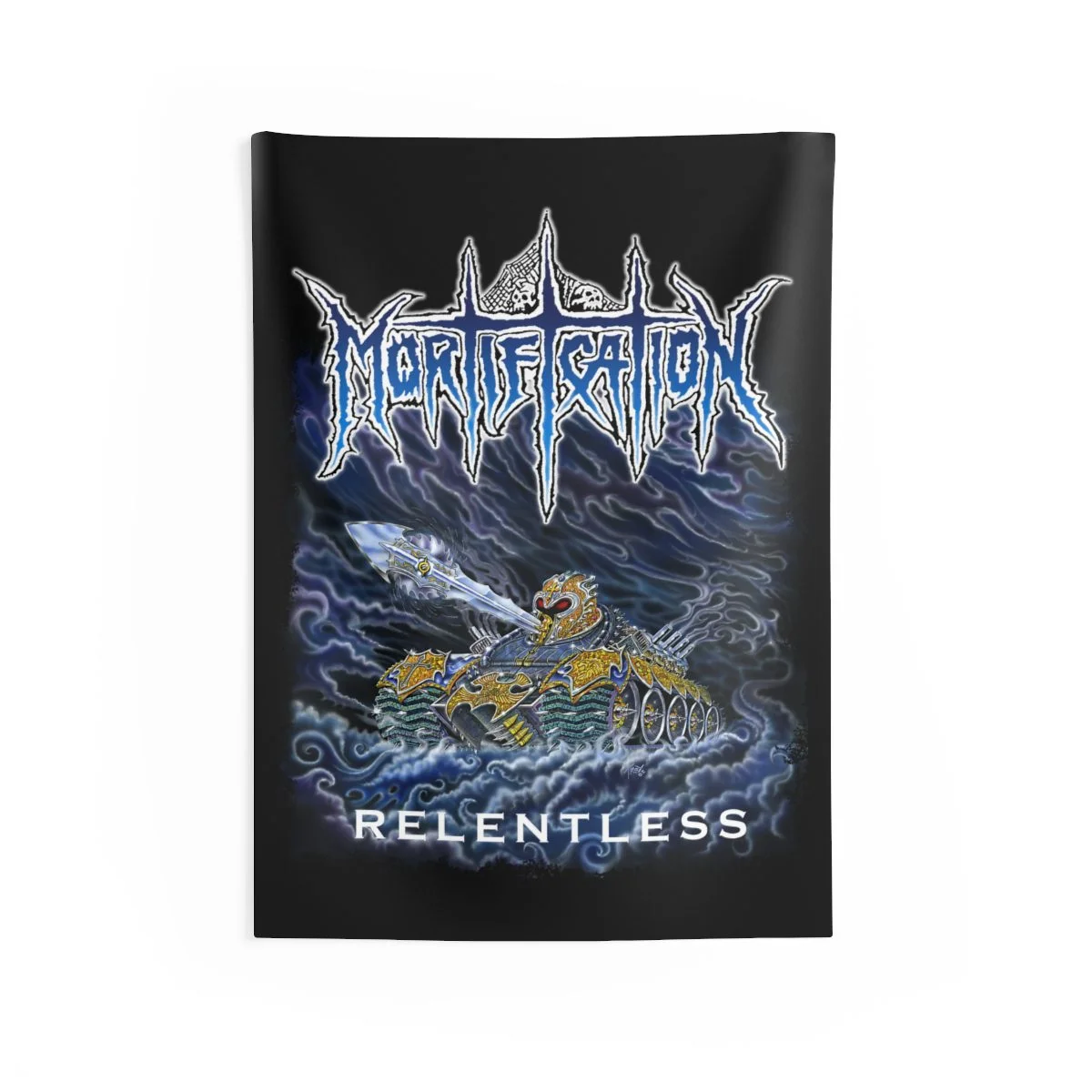 Mortification - Relentless Indoor Wall Tapestries
