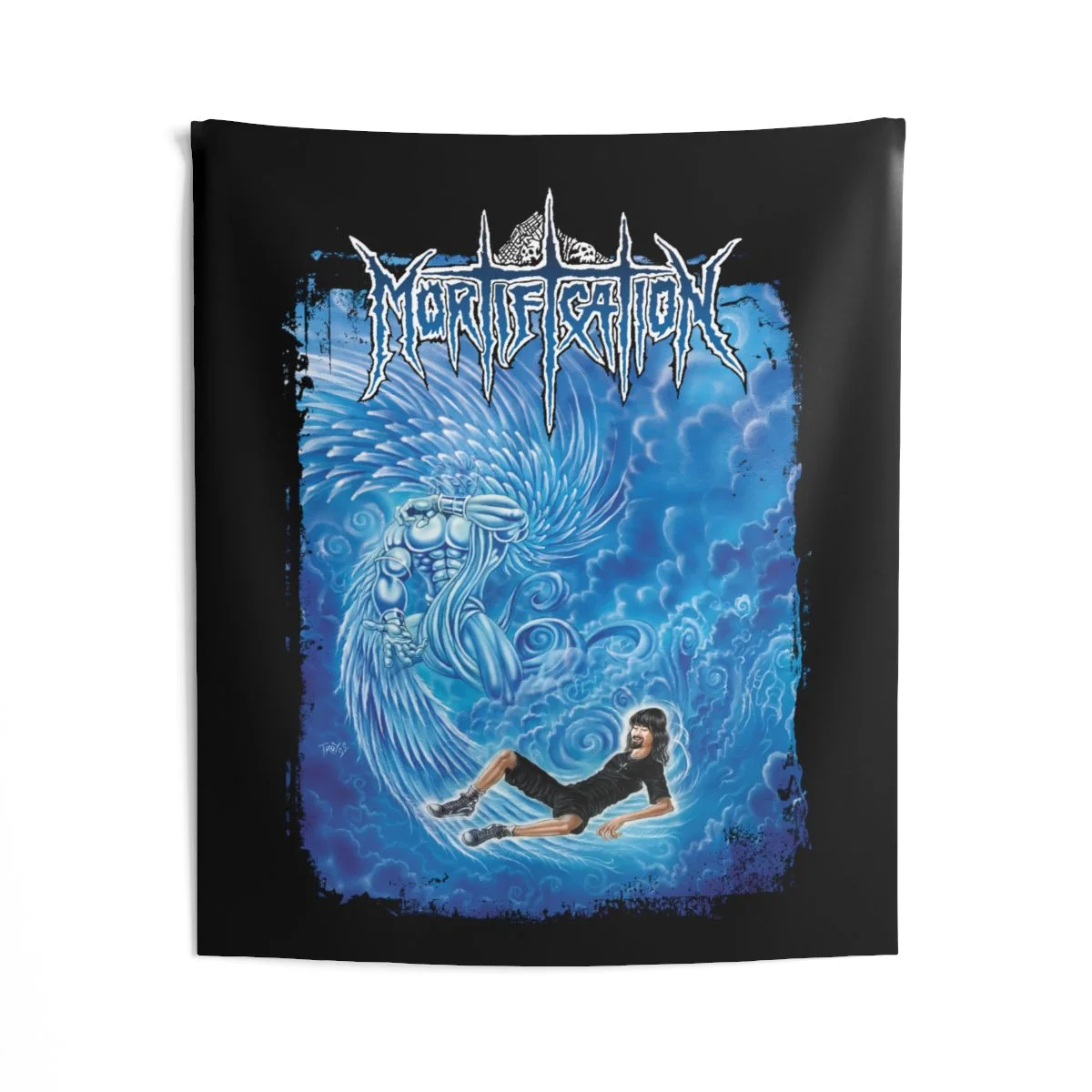 Mortification - Triumph of Mercy Indoor Wall Tapestries