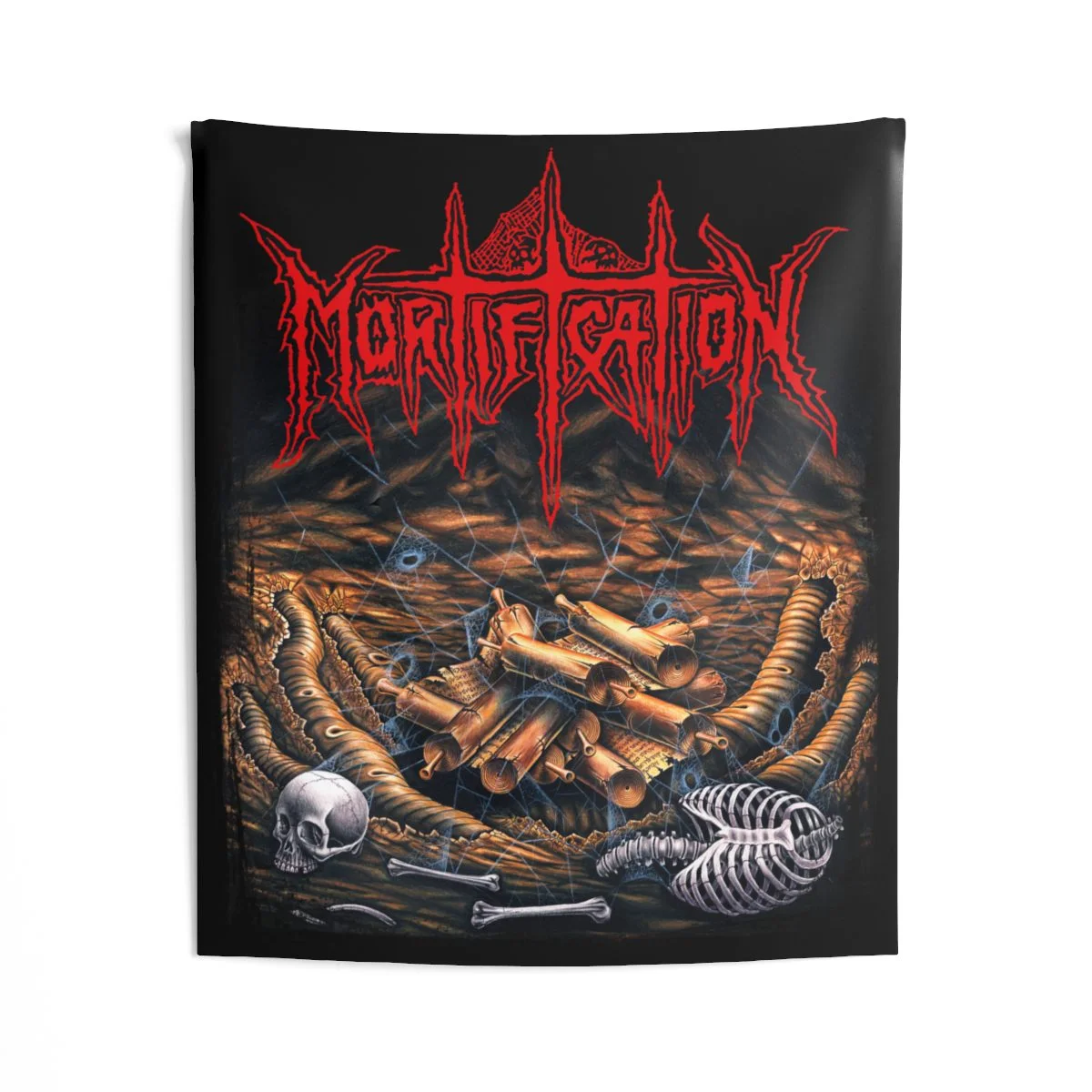 Mortification - Scrolls of the Megilloth Indoor Wall Tapestries