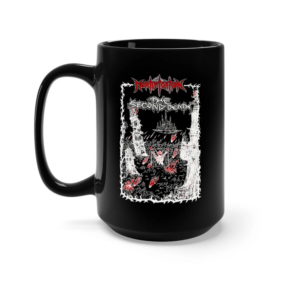 Mortification - The Second Death 15oz Black Mug