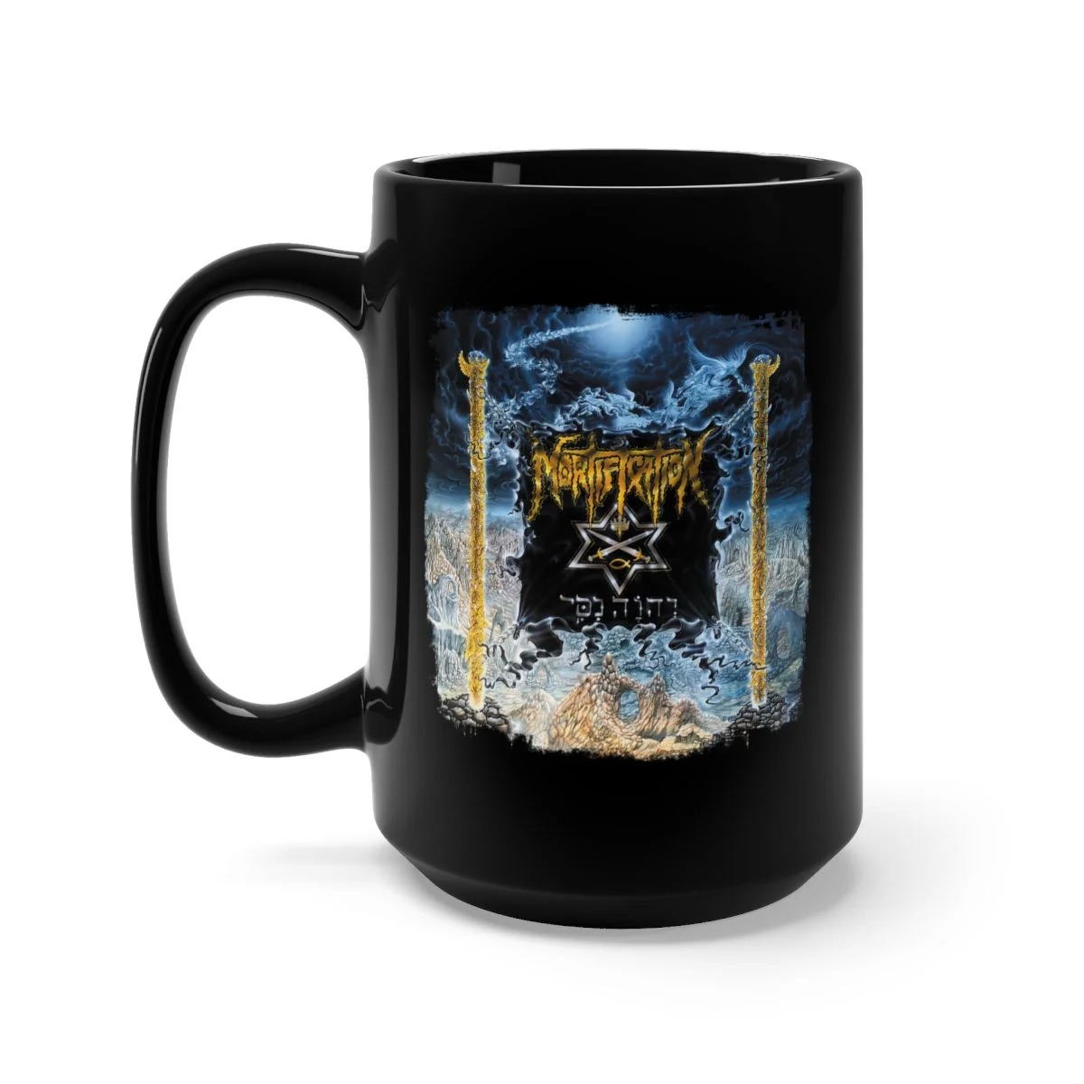 Mortification - Envision EvAngelene Star Version 15oz Black Mug