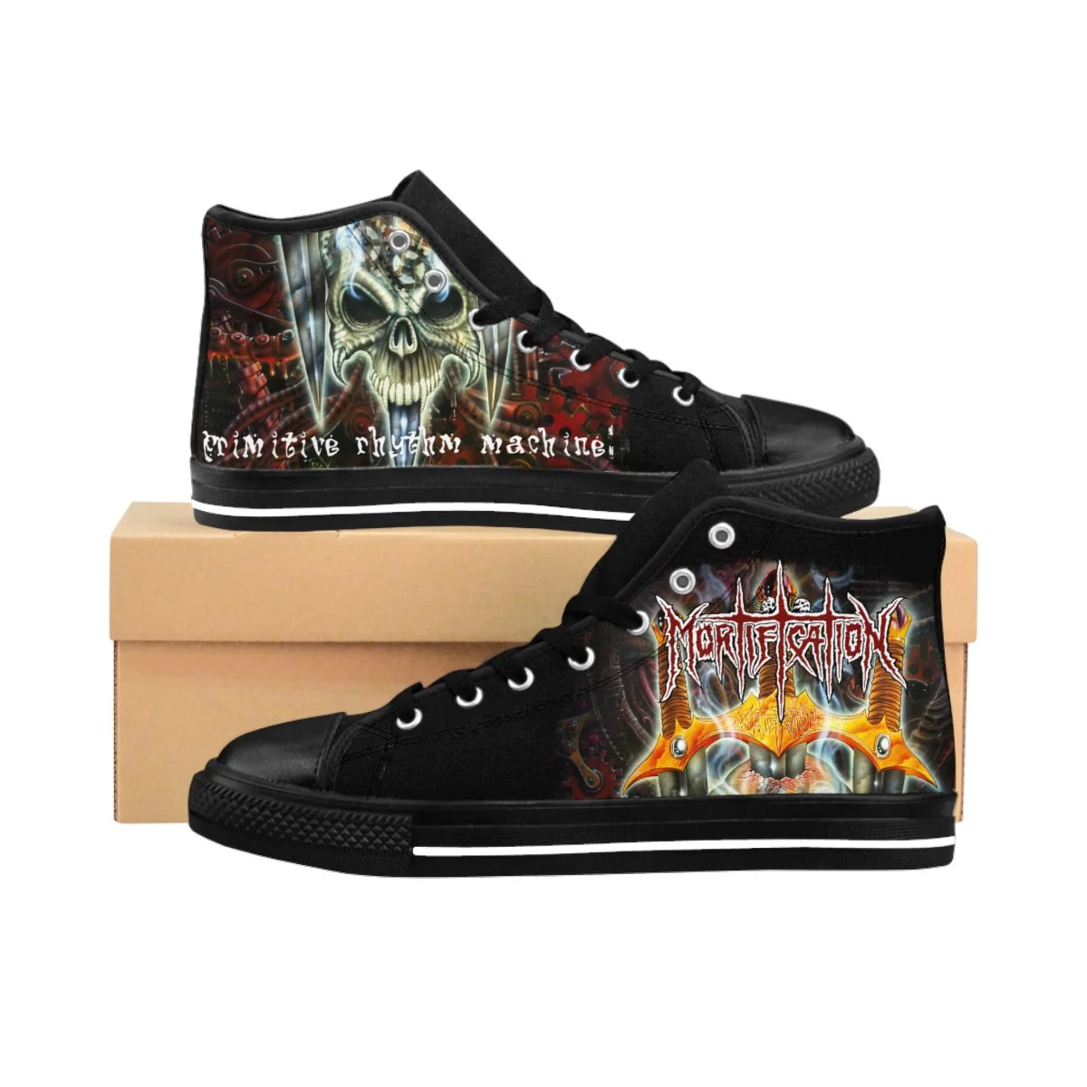 Mortification - Primitive Rhythm Machine Men's High-top Sneakers