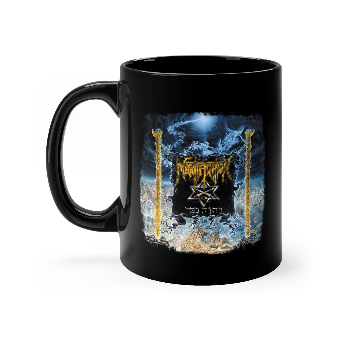 Mortification - Envision EvAngelene 11oz Black mug