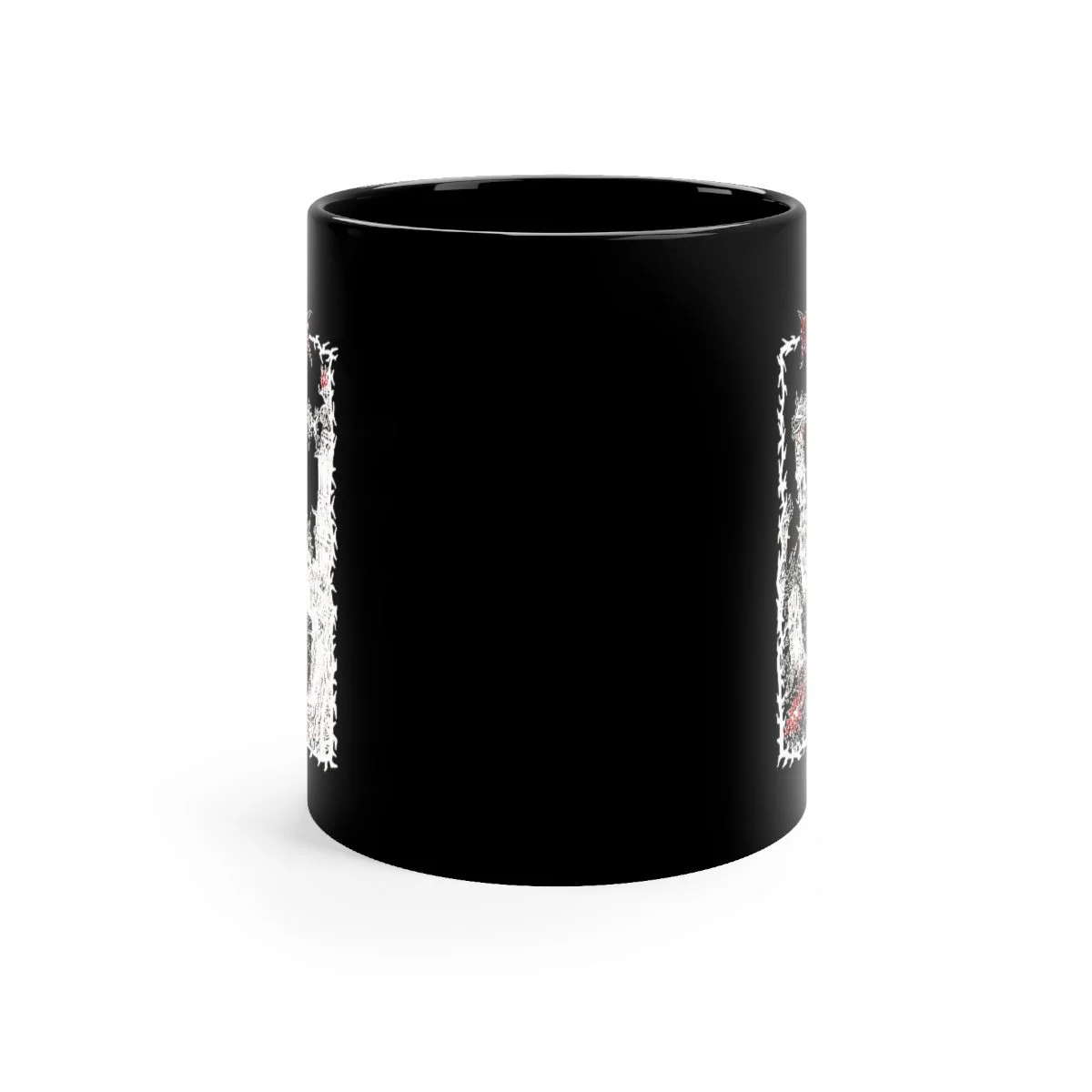 Mortification - The Second Death 11oz Black mug - Image 2