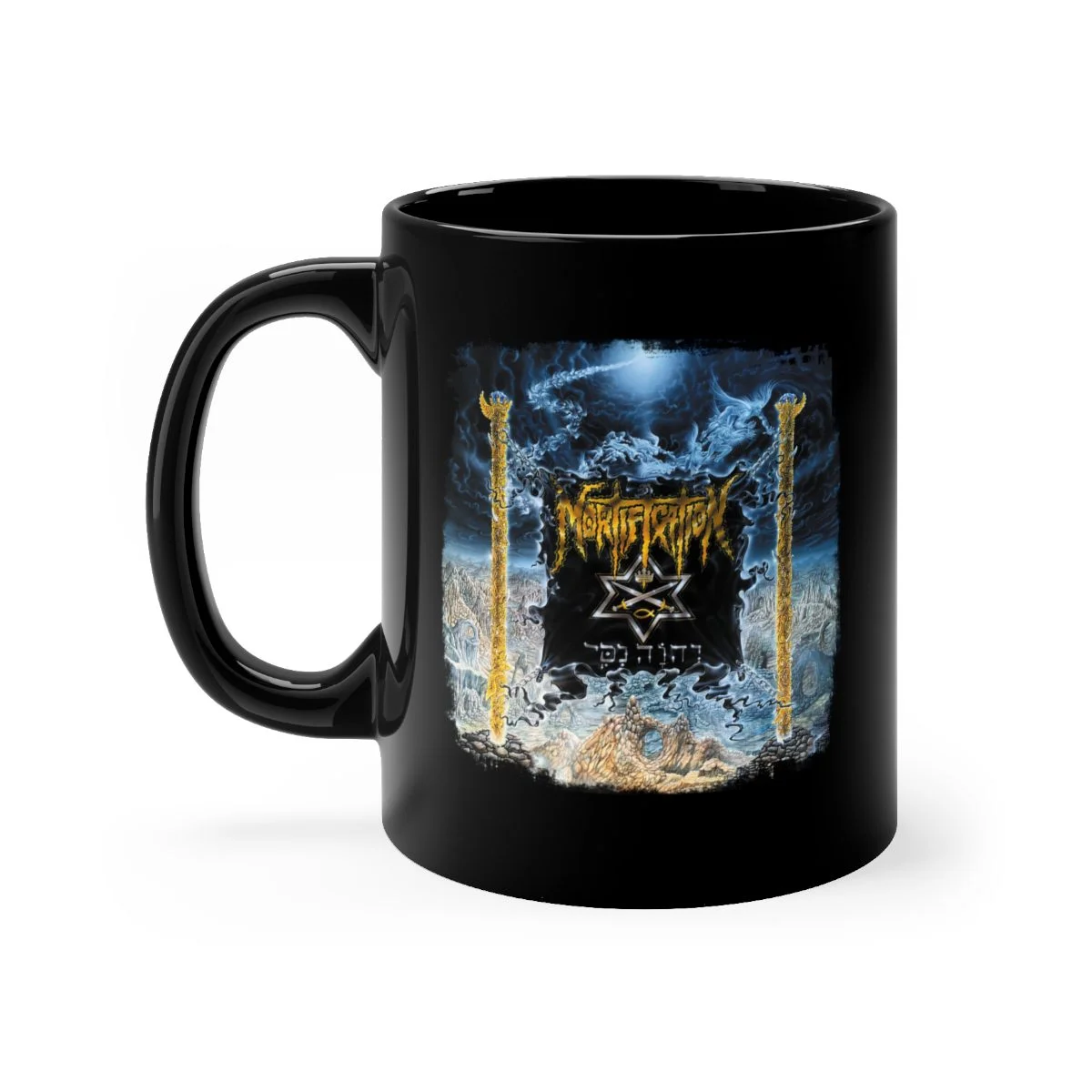 Mortification - EnVision EvAngelene Pain & Glory Version Black mug 11oz