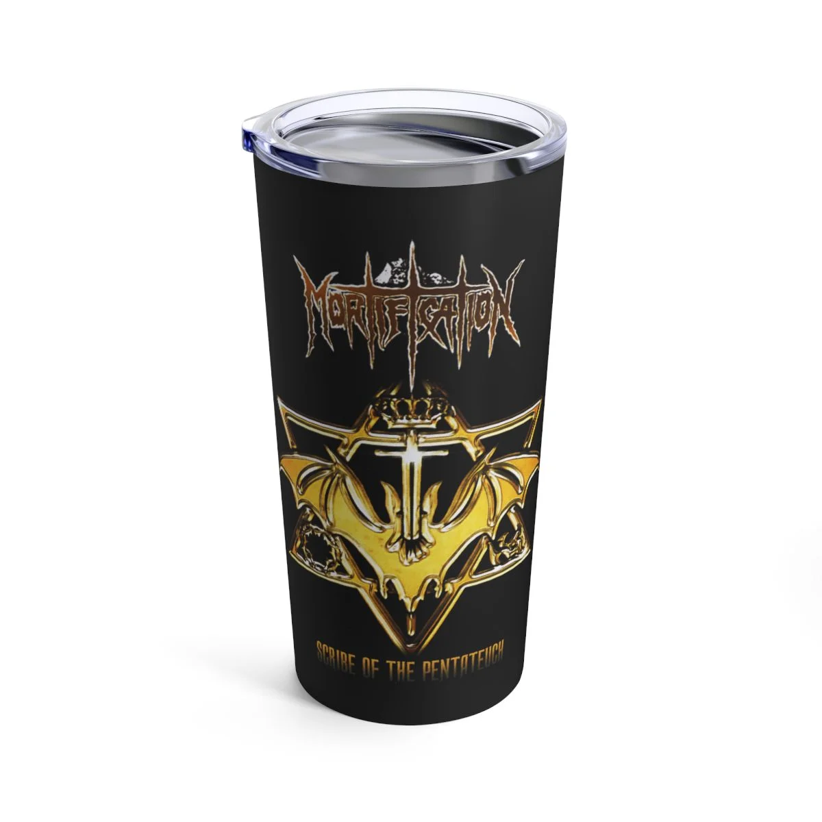 Mortification - Scribe of The Pentateuch 20oz Stainless Steel Tumbler