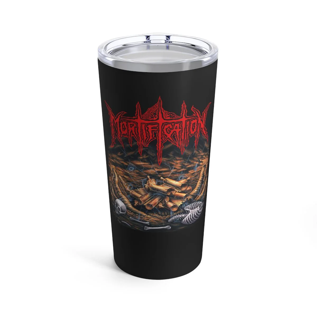 Mortification - Scrolls of the Megilloth 20oz Stainless Steel Tumbler