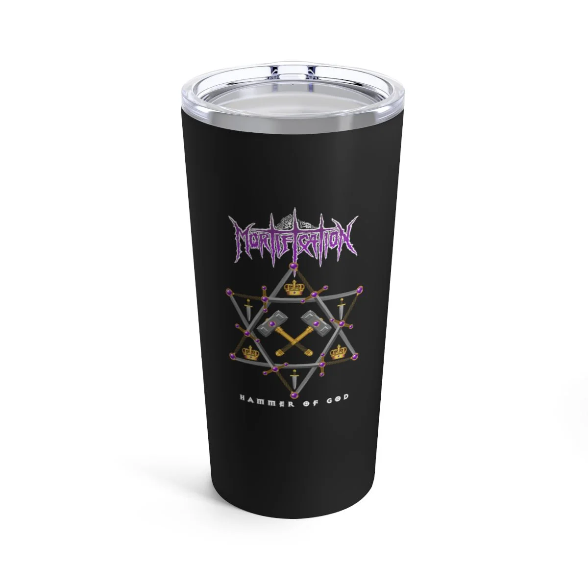 Mortification - Hammer of God 20oz Stainless Steel Tumbler