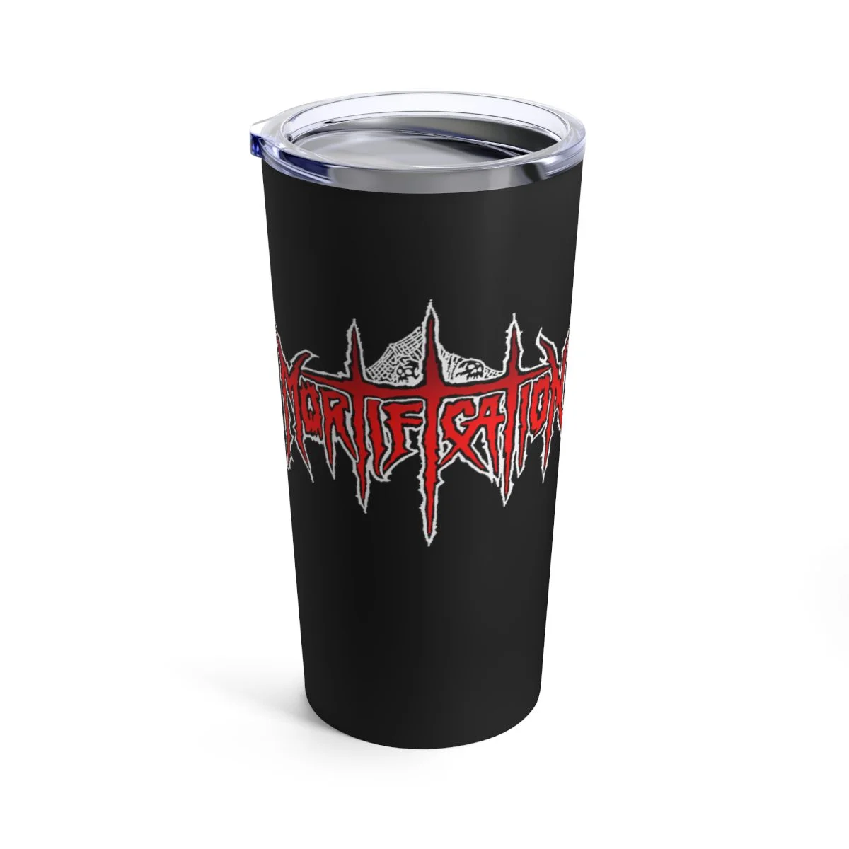 Mortification Total Thrashing Death (Red) 20oz Stainless Steel Tumbler