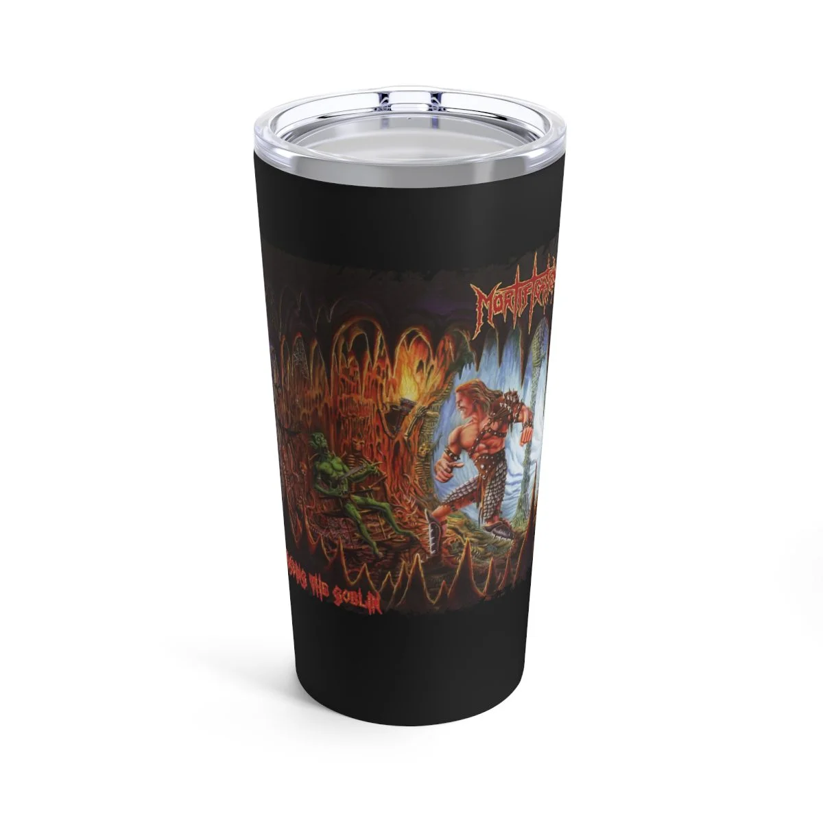 Mortification - Erasing the Goblin Cavern Edition 20oz Stainless Steel Tumbler