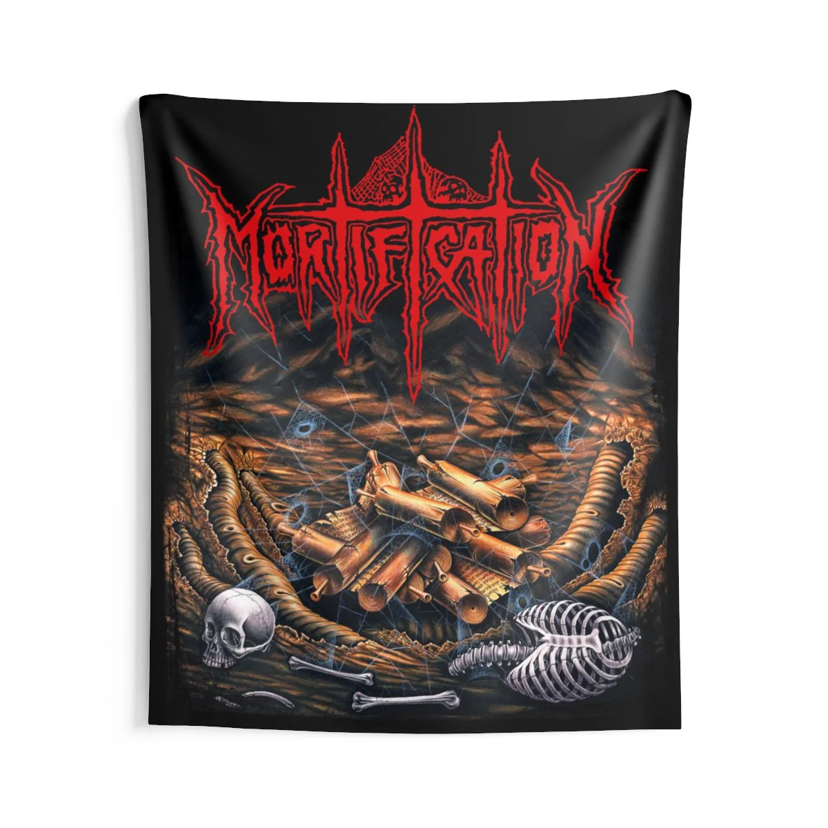Mortification - Scrolls of the Megilloth Indoor Wall Tapestries