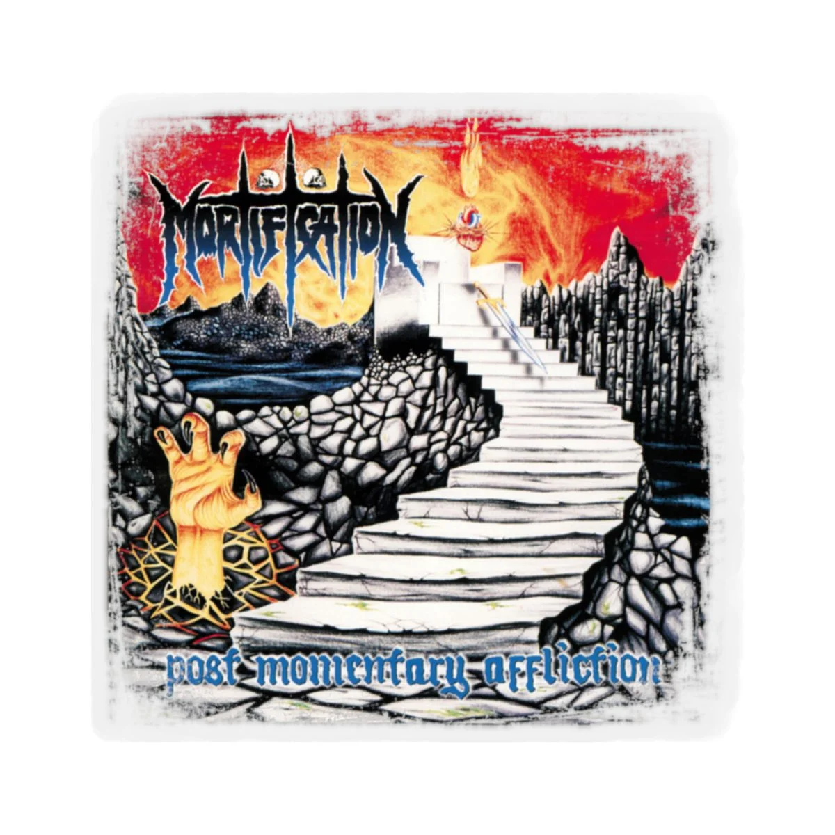 Mortification - Post Momentary Affliction Die Cut Stickers