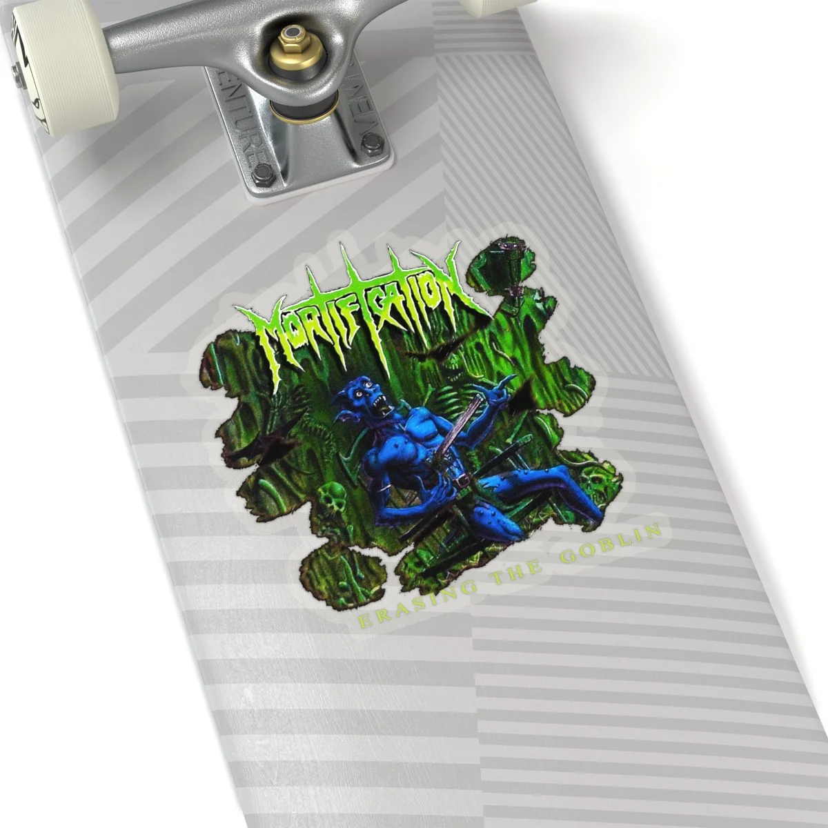 Mortification - Erase the Goblin Die Cut Stickers