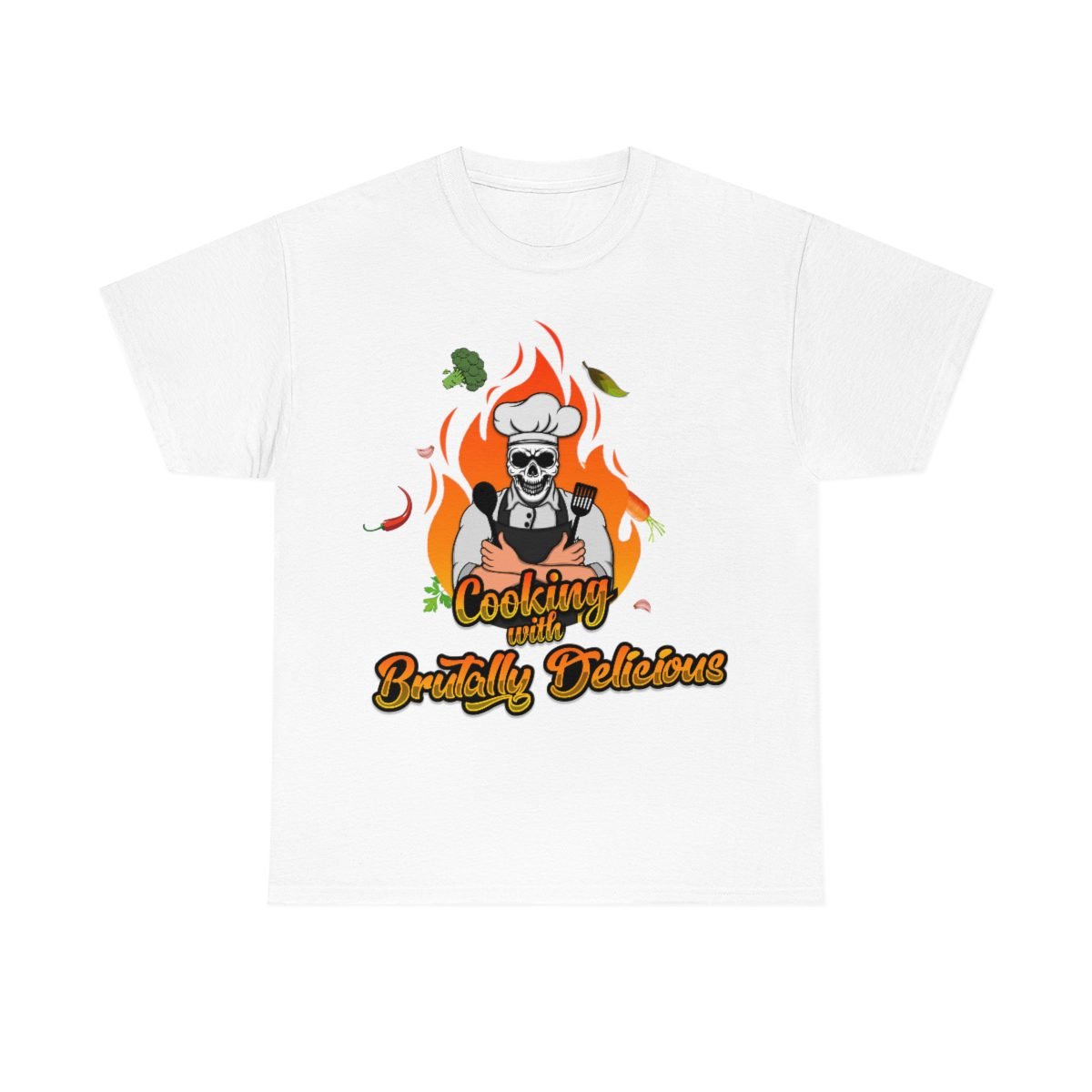 Brutally Delicious – Cooking With Brutally Delicious Short Sleeve Tshirt