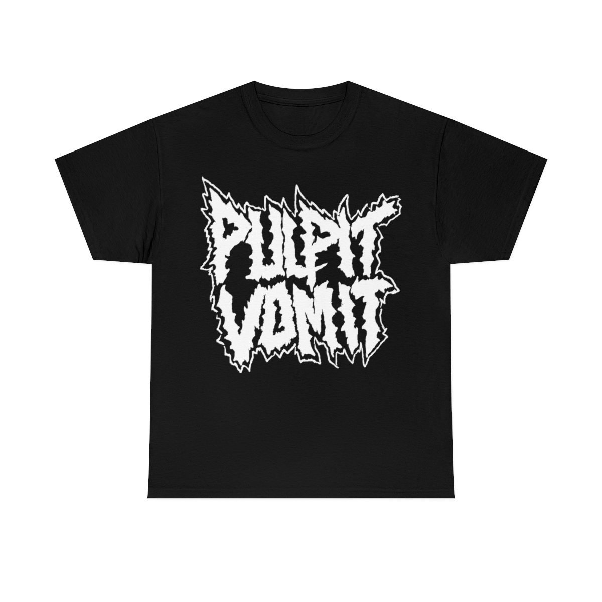Pulpit Vomit Logo (The Charon Collective) Short Sleeve Tshirt (5000)