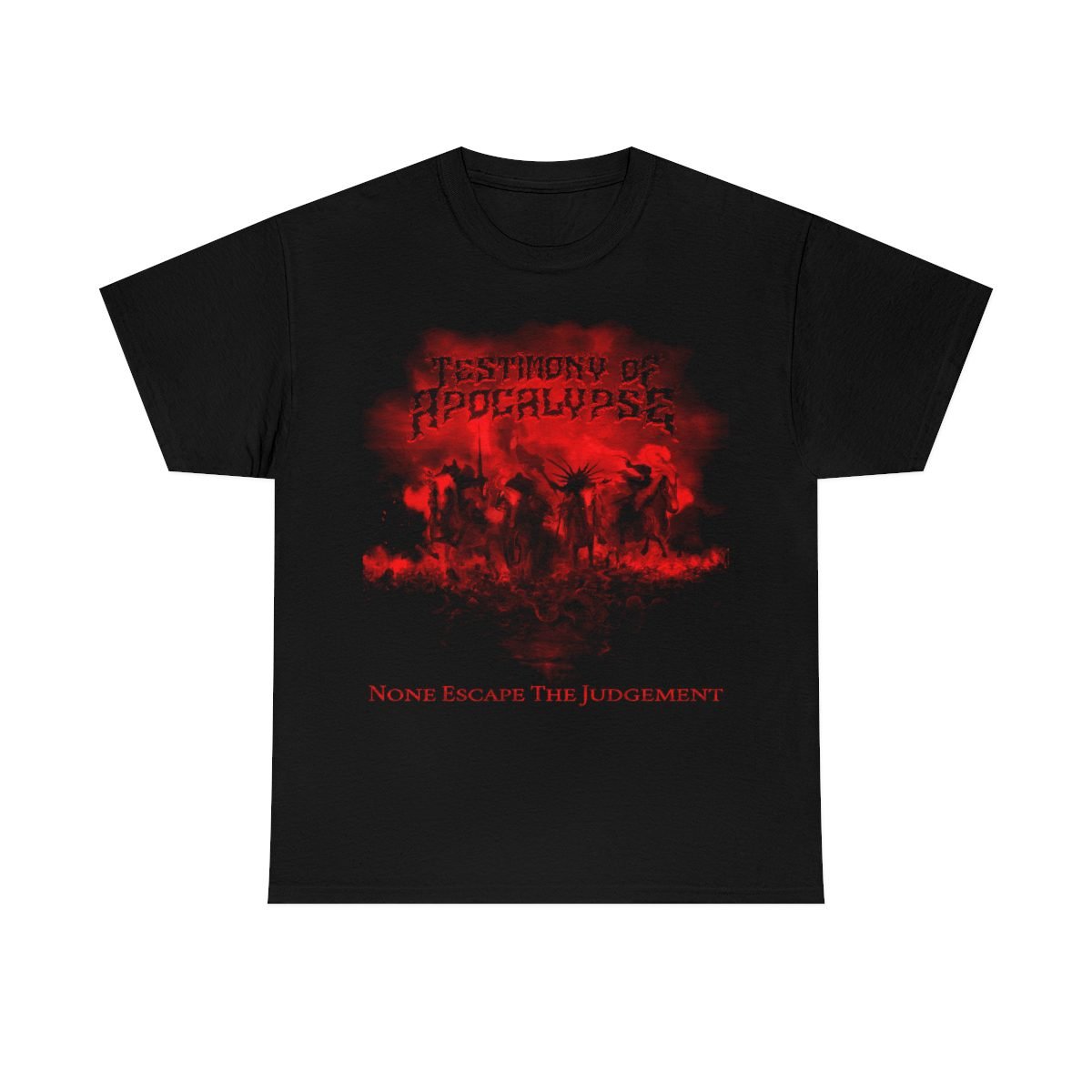 Testimony of Apocalypse – None Escape The Judgement Short Sleeve Tshirt (5000)
