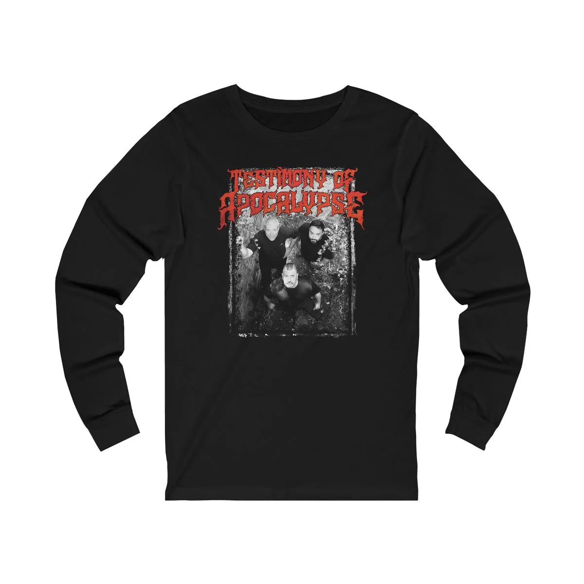 Testimony of Apocalypse Photo Long Sleeve Tshirt