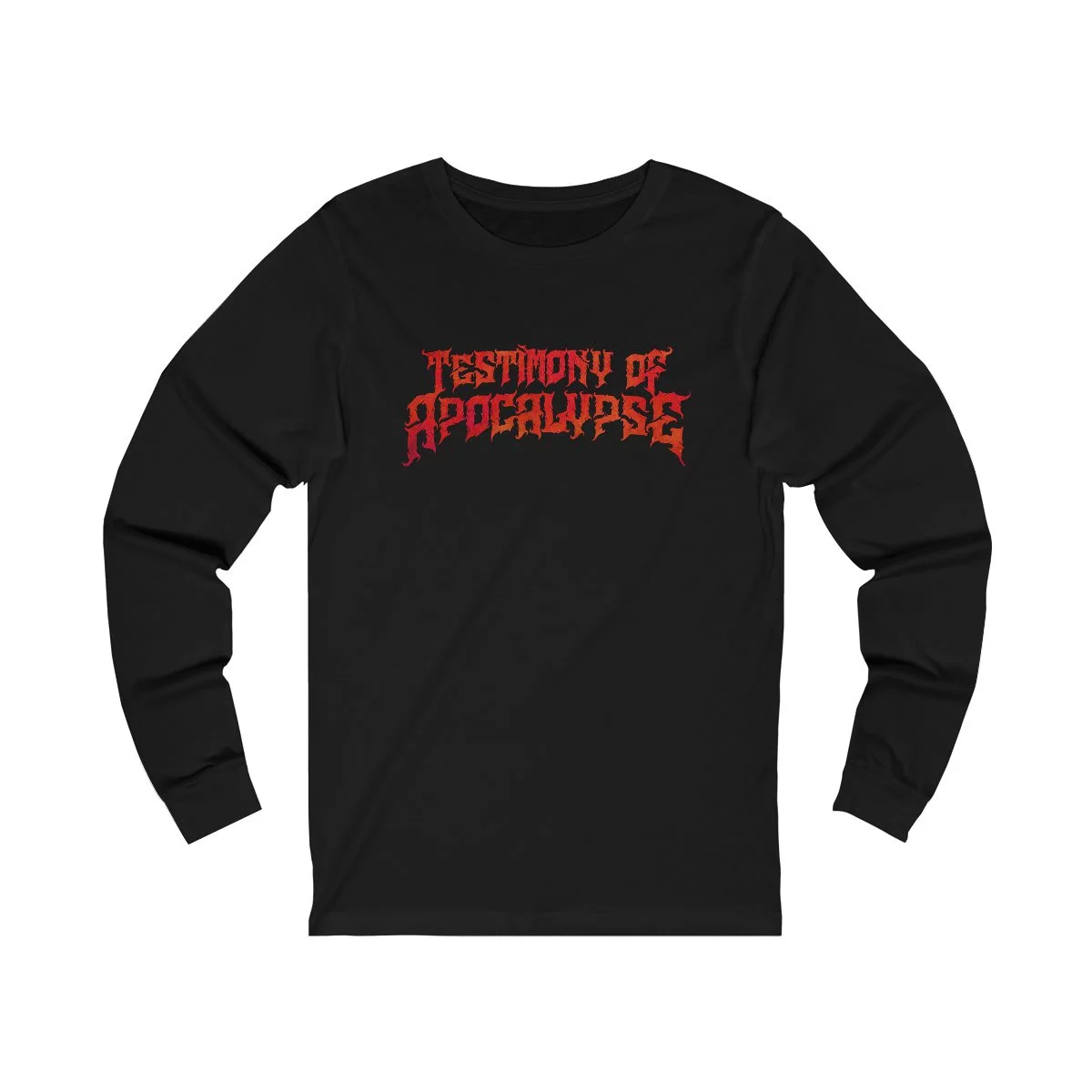 Testimony of Apocalypse Logo Long Sleeve Tshirt