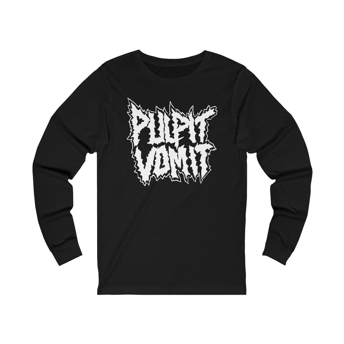 Pulpit Vomit Logo (The Charon Collective) Long Sleeve Tshirt 3501
