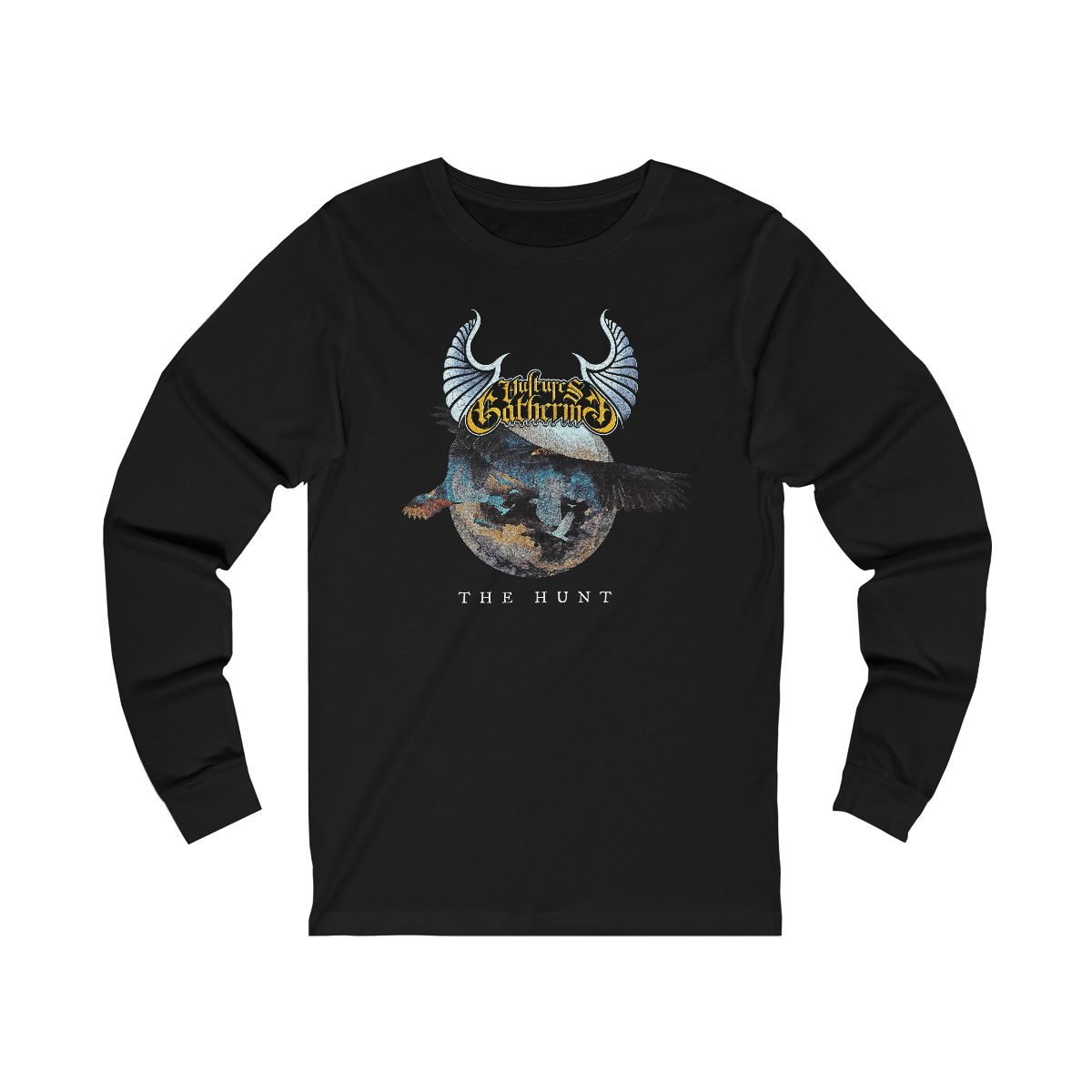 Vultures Gathering – The Hunt (Globe) Long Sleeve Tshirt 3501