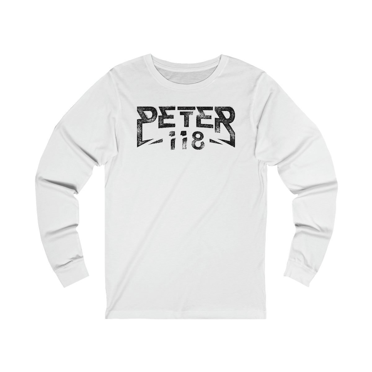 Peter118 Logo Long Sleeve Tshirt
