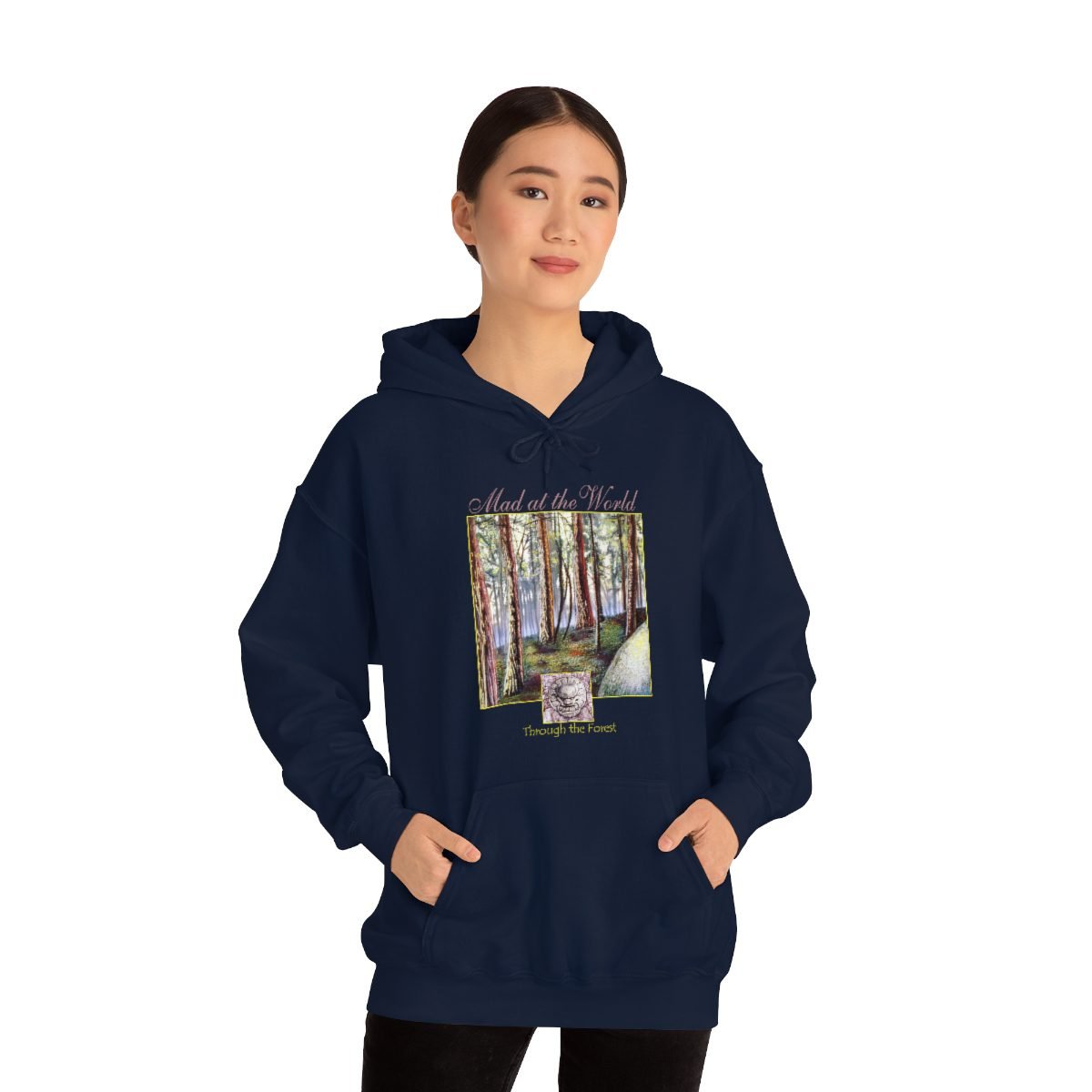 Mad At The World – Through The Forest Pullover Hooded Sweatshirt
